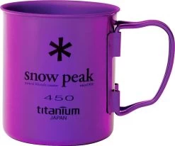 Snow Peak Ti-Single 450 Colored Cup -Professional Outdoor Equipment Store 00c1f6fb6f8c8118ec92cfbebb3ced99