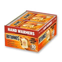 HotHands Hand Warmers - Long Lasting Safe Natural Odorless Air Activated Warmers - Up To 10 Hours Of Heat - 40 Pair