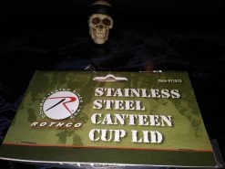 Rothco Stainless Steel Canteen Cup Lid -Professional Outdoor Equipment Store 0820211251