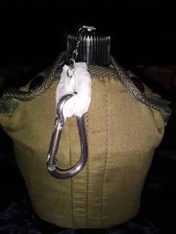 Maxam Trailblazer 1-Quart Aluminum Canteen Kit -Professional Outdoor Equipment Store 0826211255