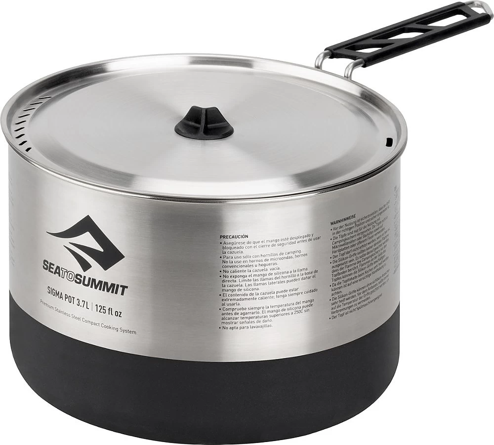 Sea To Summit Sigma Stainless Steel Pot 8 Sea To Summit Sigma Stainless Steel Pot - Image 8