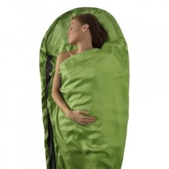 Sea To Summit Premium Silk Travel Liner -Professional Outdoor Equipment Store 116 40 silkliner mummyhood green forweb 2048x progressive