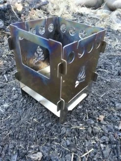 Bushcraft Essentials Bushbox Titanium Outdoor Pocket Stove -Professional Outdoor Equipment Store 20150920 181854