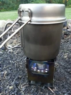 Bushcraft Essentials Bushbox Titanium Outdoor Pocket Stove -Professional Outdoor Equipment Store 20150920 182720