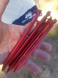 MSR Groundhog Tent Stakes -Professional Outdoor Equipment Store 20180710 152602