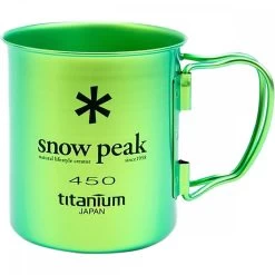 Snow Peak Ti-Single 450 Colored Cup -Professional Outdoor Equipment Store 2504 1