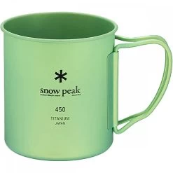 Snow Peak Ti-Single 450 Colored Cup -Professional Outdoor Equipment Store 2504
