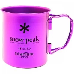 Snow Peak Ti-Single 450 Colored Cup -Professional Outdoor Equipment Store 4180