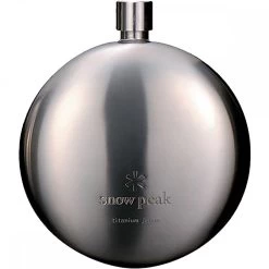 Snow Peak Titanium Curved Flask -Professional Outdoor Equipment Store 4495