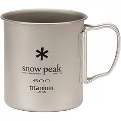 Snow Peak Titanium Single Wall 600 Cup