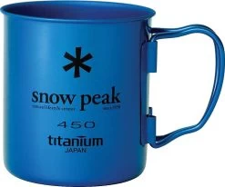 Snow Peak Ti-Single 450 Colored Cup -Professional Outdoor Equipment Store 95f75411a37cfde57cbe0005c4211773