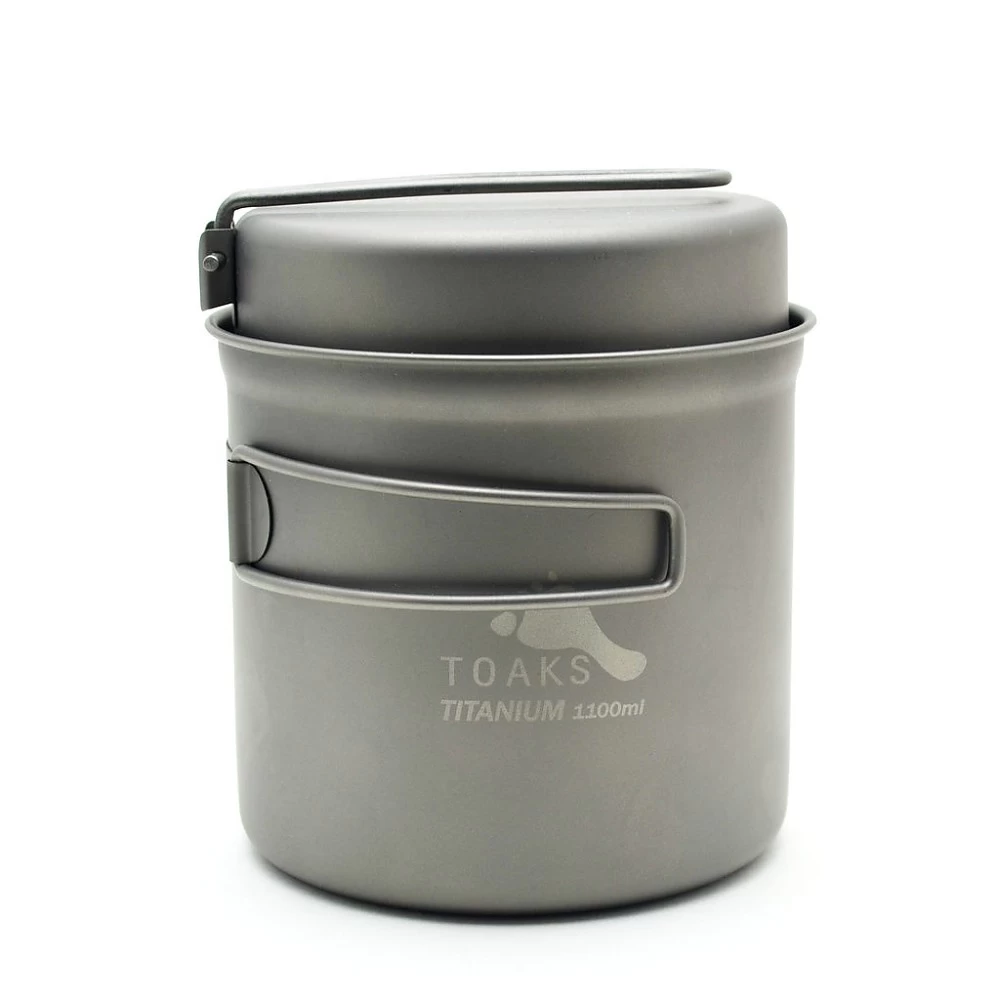 Toaks Titanium 1100ml Pot With Pan 2 Toaks Titanium 1100ml Pot With Pan - Image 2