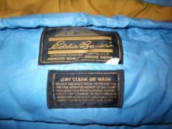 Eddie Bauer Vintage 0 Down Sleeping Bag Quilt -Professional Outdoor Equipment Store IMGP0186