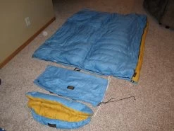 Eddie Bauer Vintage 0 Down Sleeping Bag Quilt -Professional Outdoor Equipment Store IMGP0190