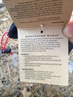 Vargo Converter Stove -Professional Outdoor Equipment Store IMG 1239