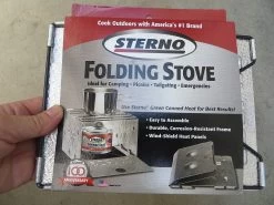 Sterno Portable Folding Stove -Professional Outdoor Equipment Store IMG 7347