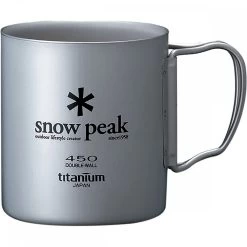 Snow Peak Ti-Double 450 Cup -Professional Outdoor Equipment Store OC 14