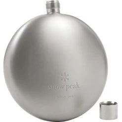 Snow Peak Titanium Curved Flask -Professional Outdoor Equipment Store ONECOL 129