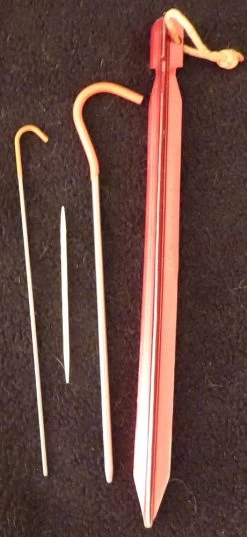 Terra Nova Titanium 1g Skewer Pegs -Professional Outdoor Equipment Store P1000706