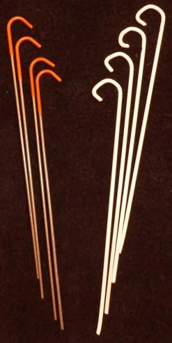 Terra Nova Titanium 1g Skewer Pegs -Professional Outdoor Equipment Store P1000715