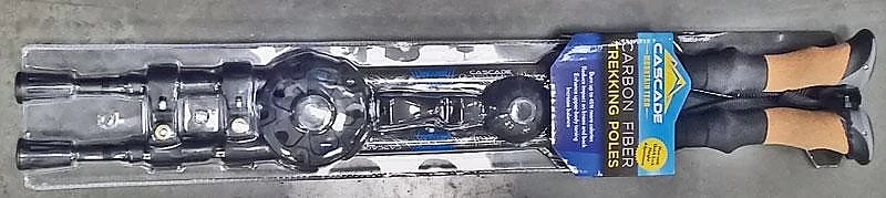 Cascade Mountain Tech Carbon Fiber Quick Lock Trekking Poles Cork Grip 13 Cascade Mountain Tech Carbon Fiber Quick Lock Trekking Poles Cork Grip - Image 13