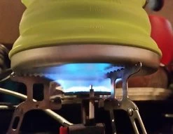 Sea To Summit X-Pot Kettle -Professional Outdoor Equipment Store flame