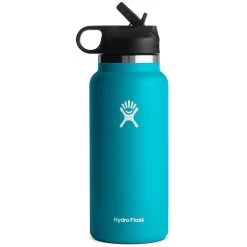 Hydro Flask 32 Oz Wide Mouth -Professional Outdoor Equipment Store hydro flask 32oz wide mouth straw lid water bottle 1 1