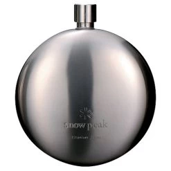 Snow Peak Titanium Curved Flask -Professional Outdoor Equipment Store image 4883