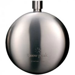 Snow Peak Titanium Curved Flask -Professional Outdoor Equipment Store image 4884