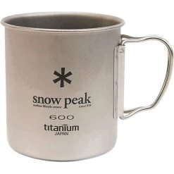 Snow Peak Titanium Single Wall 600 Cup -Professional Outdoor Equipment Store image 4898