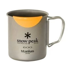 Snow Peak Titanium Single Wall 600 Cup -Professional Outdoor Equipment Store image 4899