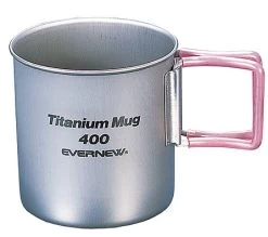 Evernew Titanium Mug 400 -Professional Outdoor Equipment Store image 4921