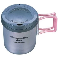 Evernew Titanium Mug 400 -Professional Outdoor Equipment Store image 4922