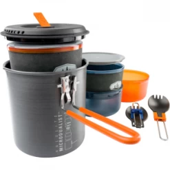 GSI Outdoors Halulite Microdualist Cookset -Professional Outdoor Equipment Store l204713