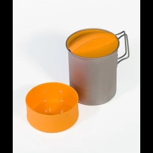 Snow Peak Hybrid Summit Solo Titanium Cookset 6 Snow Peak Hybrid Summit Solo Titanium Cookset - Image 6