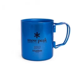 Snow Peak Ti-Double 450 Cup -Professional Outdoor Equipment Store l32091