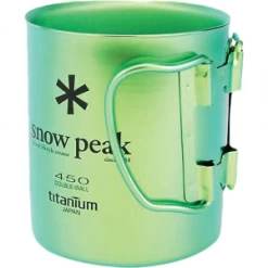 Snow Peak Ti-Double 450 Cup -Professional Outdoor Equipment Store l758171