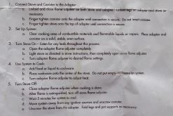 MSR LowDown Remote Stove Adapter 34 MSR LowDown Remote Stove Adapter -Professional Outdoor Equipment Store msr paper 2