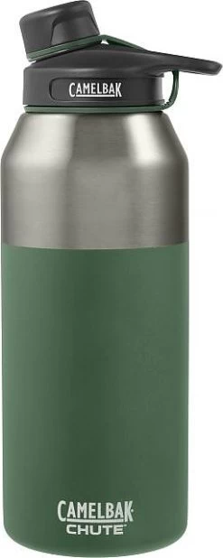 CamelBak Chute Vacuum Insulated Stainless -Professional Outdoor Equipment Store opplanet camelbak chute vacuum insulated stainless 40 oz evergreen 40 oz cam0359 evergreen 40 oz main
