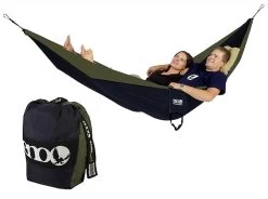 Eagles Nest Outfitters Double Deluxe -Professional Outdoor Equipment Store opplanet eagles nest outfitters double deluxe hammock orange silver main