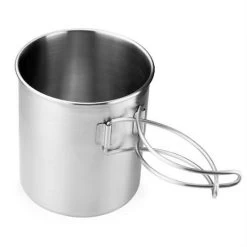 GSI Outdoors Glacier Stainless Steel Bottle Cup -Professional Outdoor Equipment Store opplanet gsi glacier stainless bottle cup large silver large stainless steel 2 year mfg warranty gsi 68215 main