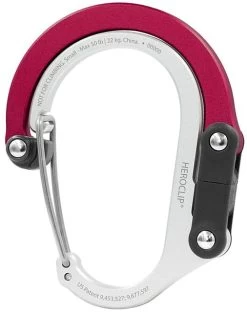 Heroclip Medium -Professional Outdoor Equipment Store opplanet heroclip qliplet small hot rod red her 210012 601 main