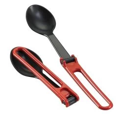 MSR Folding Spoon -Professional Outdoor Equipment Store opplanet msr spoon red main