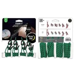 Nite Ize Figure 9 Tent Line Kit -Professional Outdoor Equipment Store opplanet nite ize figure 9 tent line kit w rope tighteners and cords f9t4 03 01 main