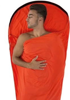 Sea To Summit Thermolite Reactor Extreme Liner -Professional Outdoor Equipment Store opplanet sea to summit reactor extreme long thermolite liner red long 123 main