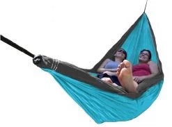 Trek Light Gear Double Hammock -Professional Outdoor Equipment Store opplanet trek light gear double hammock aqua charcoal