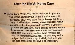 Walrus Cascade Condo -Professional Outdoor Equipment Store walrus cascade condo instructions AFTER TRIP care pg8A
